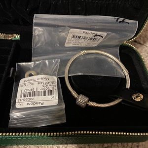 Pandora snowflake bracelet gift set